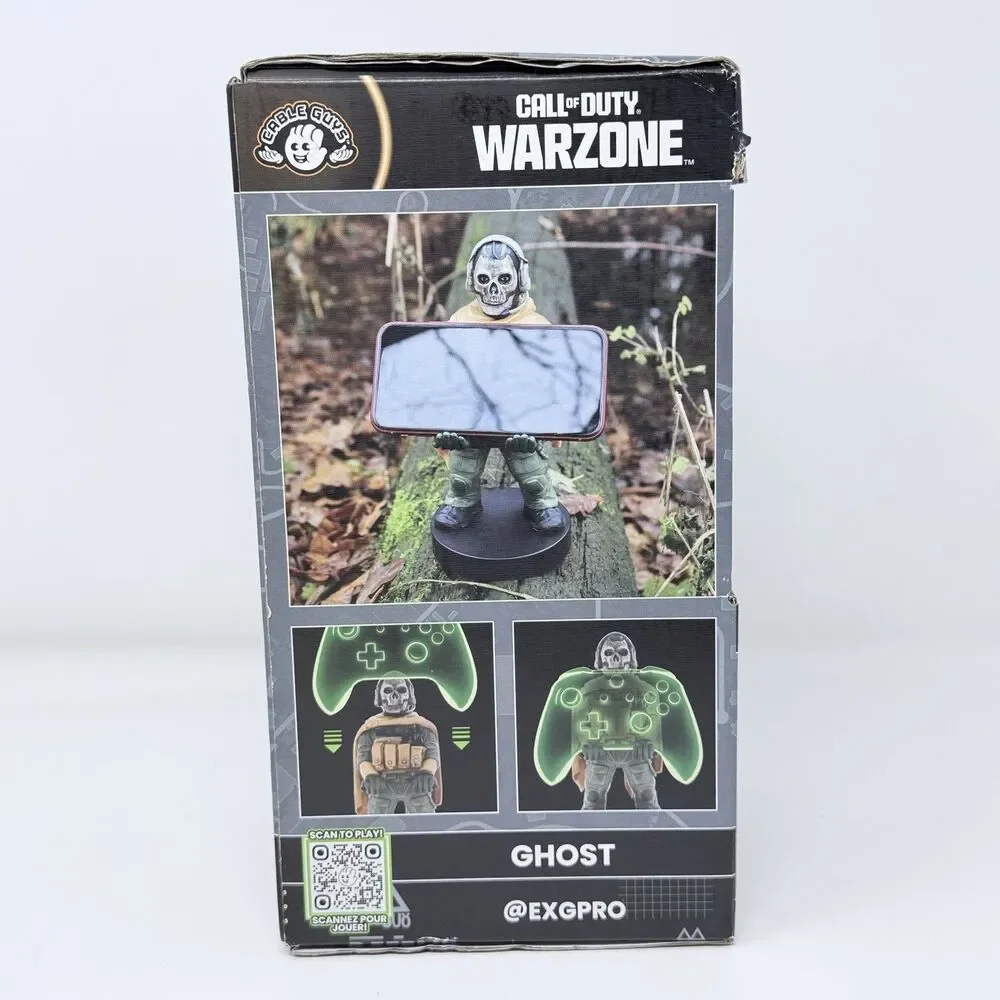 Call of Duty Warzone Ghost Cable Guys Controller Holder Phone Stand